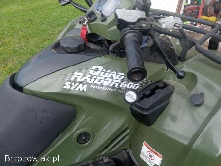 Sym 600. . .  4x4 zarejestrowany i ubezpieczony