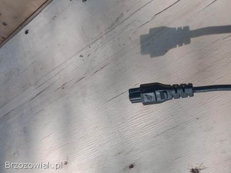 Kabel 3 żyłowy 0,  75mm² zasilający do zasilacza do ładowarki do lampki,  hulajnogi
