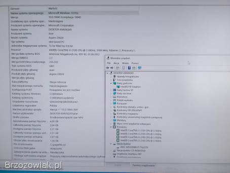 Komputer Acer All-in-One -  I3