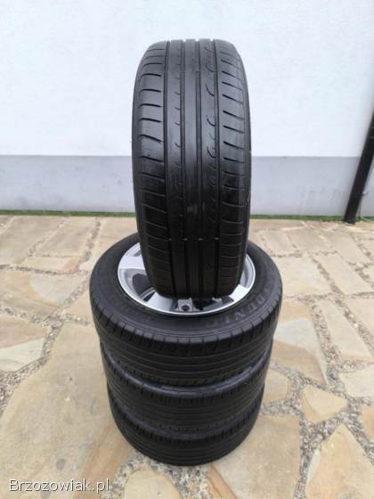 Alufelgi 16 5x112 opony letnie 205/55R16 Audi VW Seat Skoda Mercedes BMW