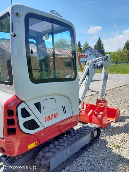 Sprzedam minikoparkę takeuchi TB16