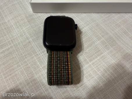Apple Watch Series 7 45mm GPS + CELLULAR LTE stan BDB kpl.  pasek NIKE