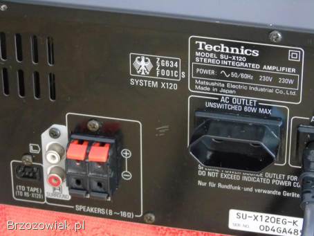 Wzmacniacz Technics SU-X120 sprawny i mocny.  DOSTAWA