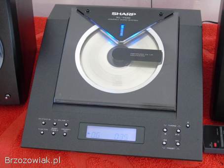 Wieża Sharp pilot CD AUX kolumny.  DOSTAWA.