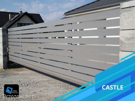 Laserowo wypalane ogrodzenia aluminiowe -  model Fire -  Euro Fences