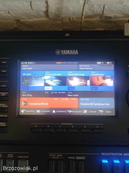YAMAHA PSR-SX700 Gwarancja Keyboard/Organy
