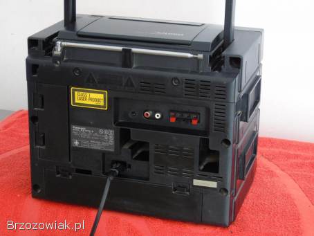 Wieża Panasonic CD Radio magnetofony mocna.  DOSTAWA.