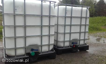 Mauzer zbiornik pojemnik 1000l mleczny