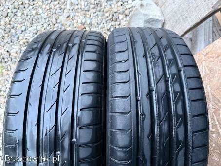 Koła letnie 5x114,  3 R17 Mazda ET46 7J + 205/50 Nokian