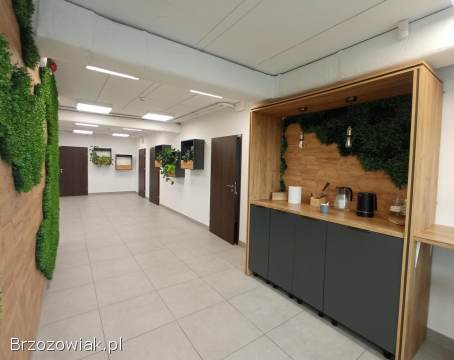 Nowoczesna przestrzeń biurowo-socjalna do wynajęcia – 297,  72 m² – centrum Krosna