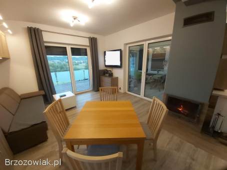 Brzozów -  BLIZNE.  Komfortowy nowoczesny DOM,  ogrzew,  GAZ,  zmywarka kominek taras