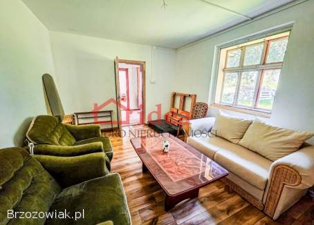 Drewniany dom w niezwykłym miejscu -  w Wesołej