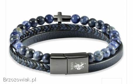 Nowa męska bransoletka U.  S.  POLO ASSN. ,  JW9236BR,