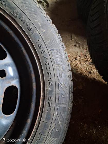 Sprzedam opony z felgami zimówki