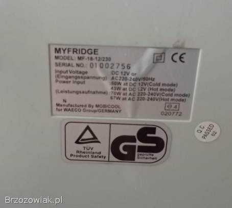 Duża lodówka turystyczna 12v/220v 50/30/27 chłodzi