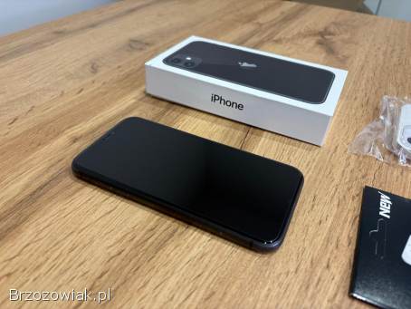 Okazja!  Iphone 11 -  Czarny! !  Gwarancja!  Super Stan!  Bateria 100!