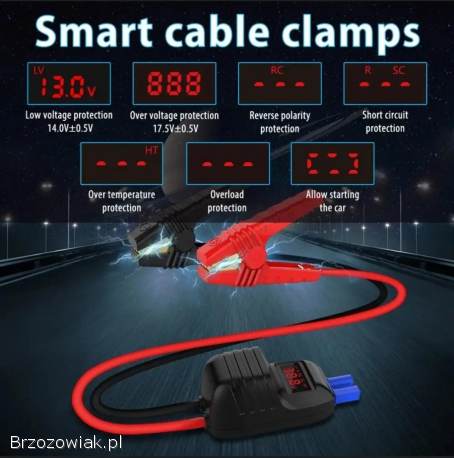 Urządzenie rozruchowe,  powerbank,  jump starter,  akumulator,  rozrusznik.  Utrai.