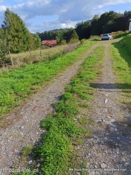 Słoneczna,  widokowa działka w Jasienicy Rosielnej.