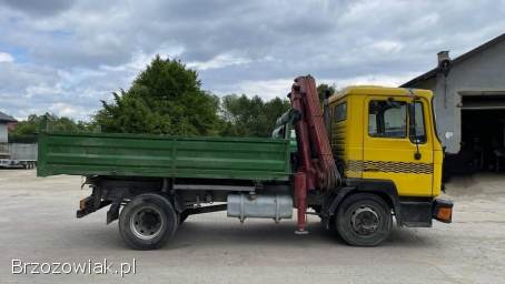 MAN 14.  192 1995r Wywrotka z HDS 14T