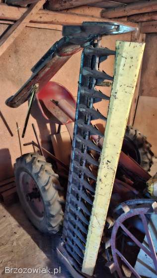 Kosiarka konna listwowa na gumowych kołach