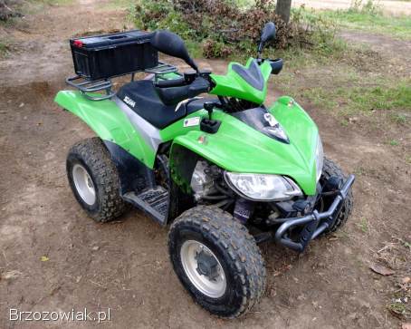 Quad SYM TrackRunner 200 zarejestrowany,  kategoria B