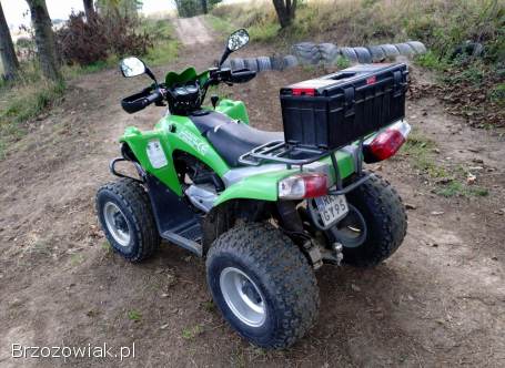 Quad SYM TrackRunner 200 zarejestrowany,  kategoria B