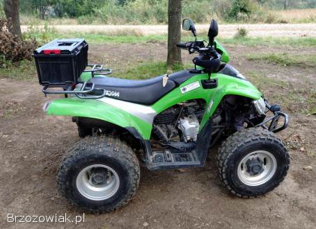 Quad SYM TrackRunner 200 zarejestrowany,  kategoria B