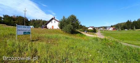 Piękna działka z wz w malowniczej okolicy