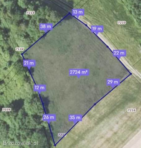Atrakcyjna działka -  Golcowa -  27 arów