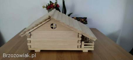 Szopka Bożonarodzeniowa / Betlejemska z drewna rzeźba