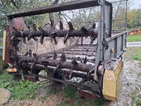 Rozrzutnik obornika polski 1 osiowy 2,  5 tony