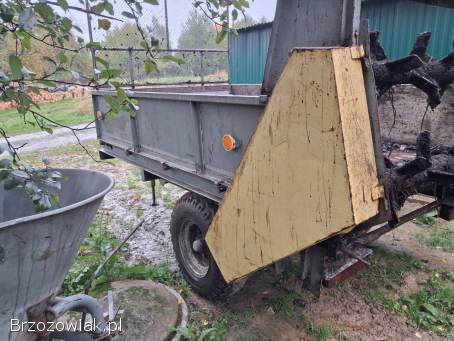Rozrzutnik obornika polski 1 osiowy 2,  5 tony