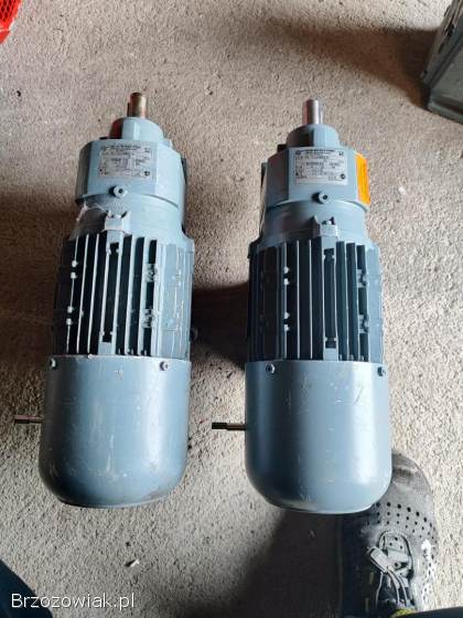 Silniki elektryczne,  motoreduktory przekładnie
