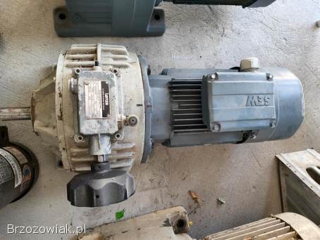 Silniki elektryczne,  motoreduktory przekładnie