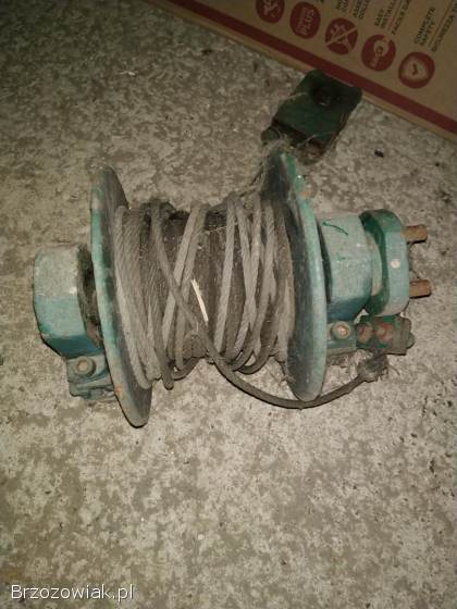 Przekładnia kątowa bęben z liną