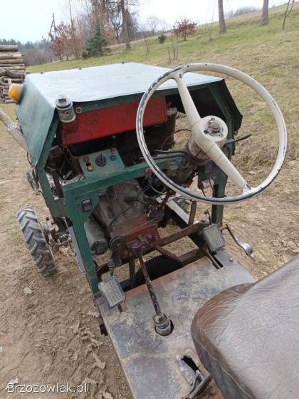 Traktor sam fiat 126p skrzynia,  most żuk,  przekładnia łańcuch