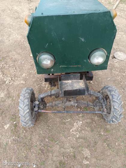 Traktor sam fiat 126p skrzynia,  most żuk,  przekładnia łańcuch