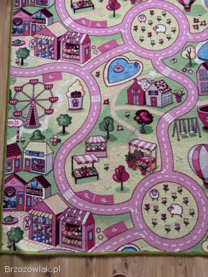 Dywan miasteczko droga