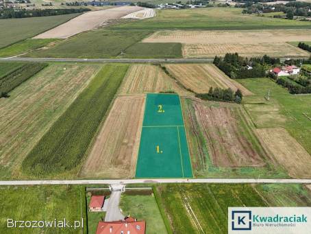 Działka budowlana w Moderówce pow.  krośnieński