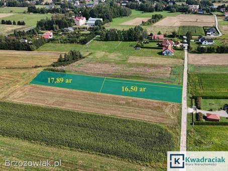 Działka budowlana w Moderówce pow.  krośnieński