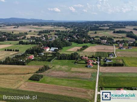 Działka budowlana w Moderówce pow.  krośnieński