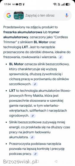 Frezarka akumulatorowa