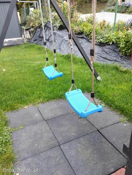 Plac zabaw ninja huśtawka domek ścianka wspinaczkowa tanio