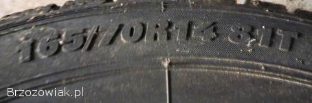 2x opony zimowe 165/70r14