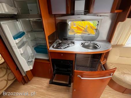 Przyczepa Kempingowa LMC EXQUISIT 725,  Skóra,  Klima,  Mover,  Namiot 2008r.