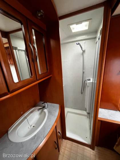 Przyczepa Kempingowa LMC EXQUISIT 725,  Skóra,  Klima,  Mover,  Namiot 2008r.