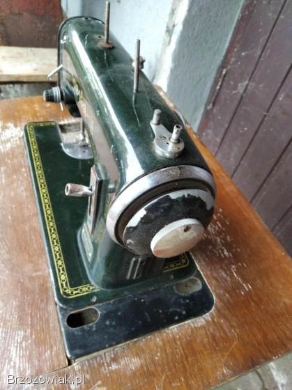 Zabytkowa maszyna do szycia WESTA Przemyśl Łucznik retro antyk PRL