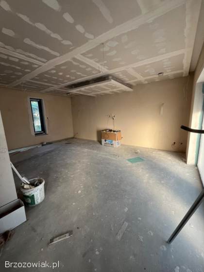 Szpachlowanie,  podwieszane sufity,  zabudowa poddaszy,  malowanie