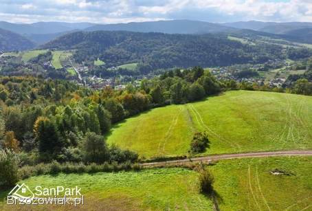 Wołkowyja -  działka na wzgórzu