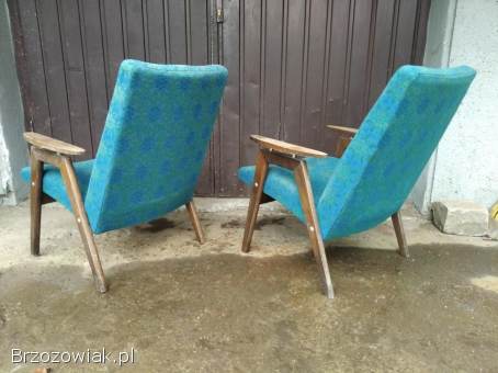 Zabytkowy fotel TON SMIDEK typ 6950 Czechsłowacja PRL lata 60-te vintage antyk 2